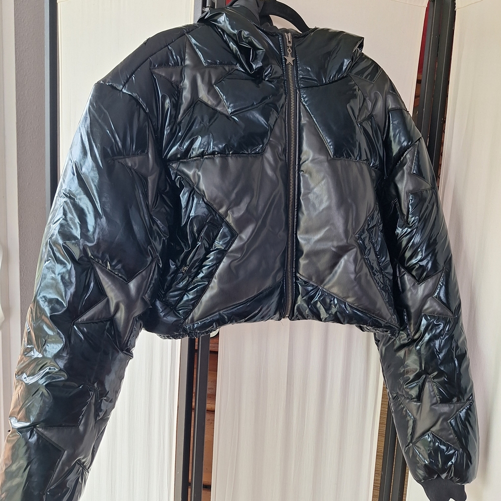 Dolls Kill, Club EXX, Star Struck Puffer Jacket